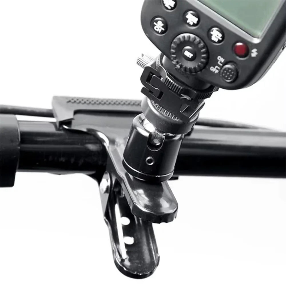 Camera Clip Clamp Mount 360° Ball Head 1/4" Screw GoPro DJI Camera Clip Mount Richie's