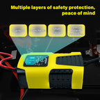 6V/12V 2A Automatic Car Battery Charger LCD – AGM GEL Calcium Battery Charger Richie's