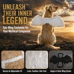 Dog Wing Costume – Adjustable Angel & Fantasy Pet Wings S/M/L Dog Costume Wings Richie's