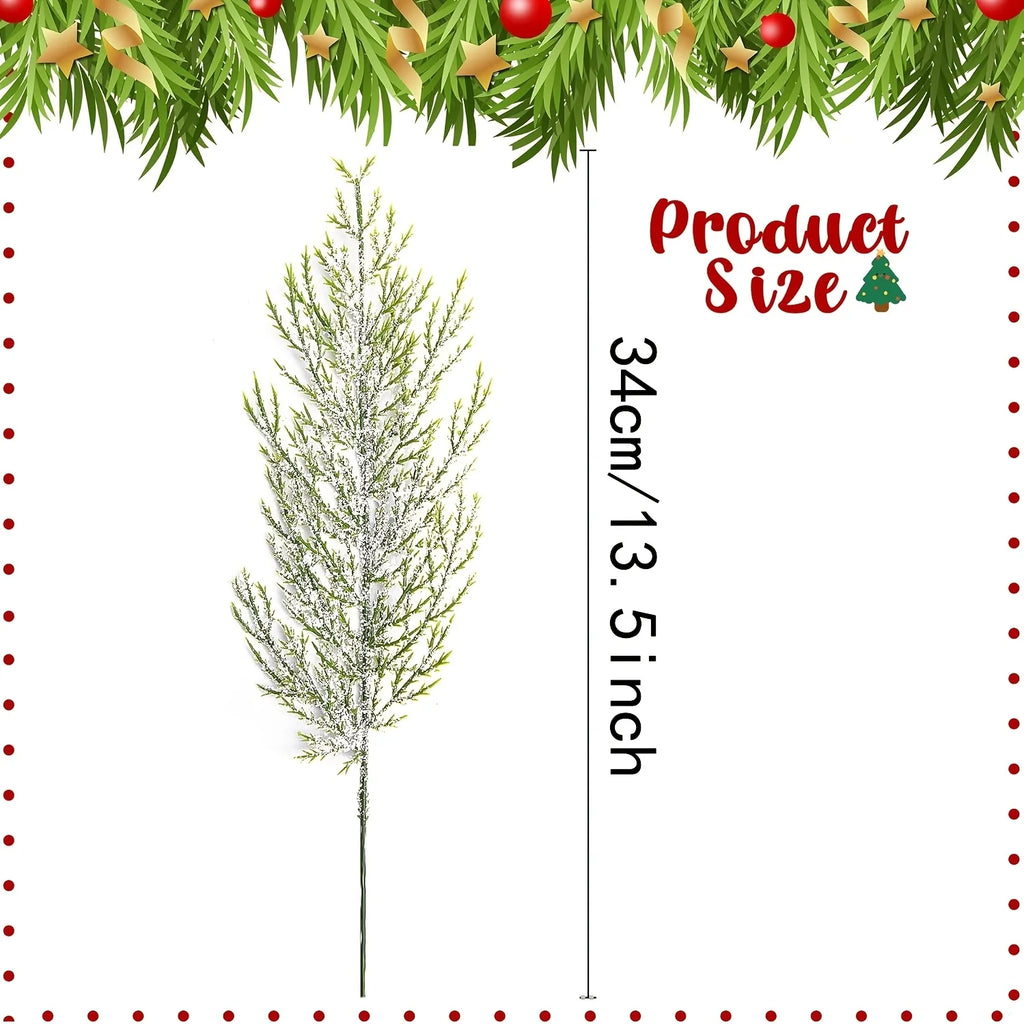 5pcs Artificial Pine Branch Picks – Christmas Wreath & Craft Christmas Craft Picks Richie's