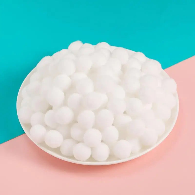 50Pcs Multicolored Polyester Pom Pom Balls – DIY Craft Supplies DIY Craft Pom Poms Richie's A25