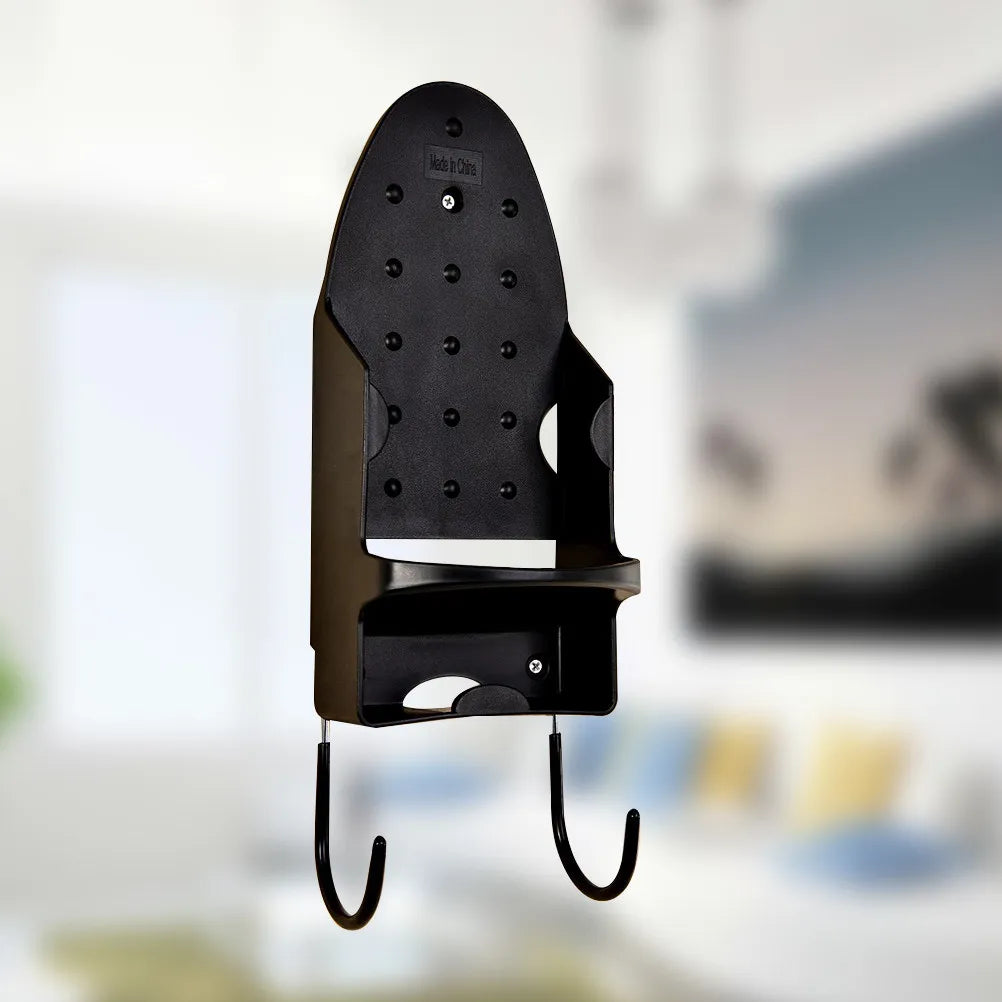Wall Mount Iron & Ironing Board Holder with Storage Pocket Iron Board Holder Richie's Default Title