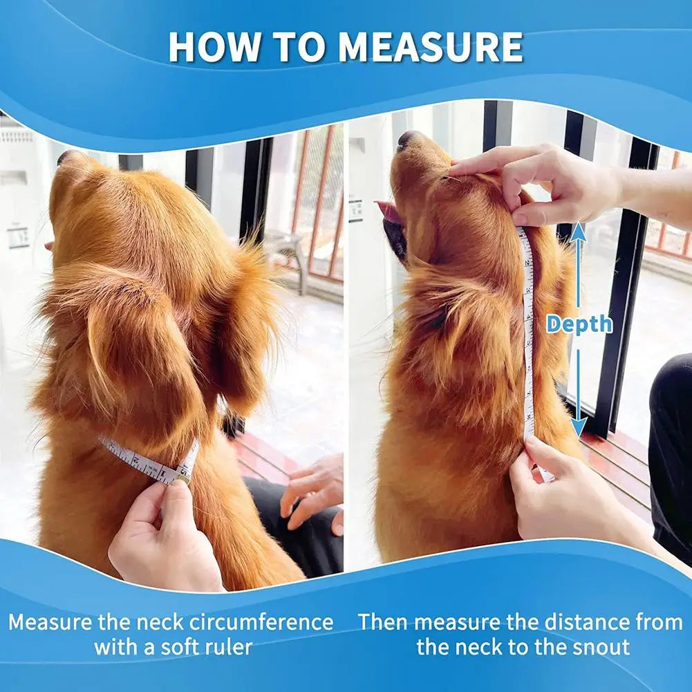 Soft Mesh Pet Recovery Collar Cone for Dogs & Cats | 4 Sizes Pet Recovery Collar Richie's