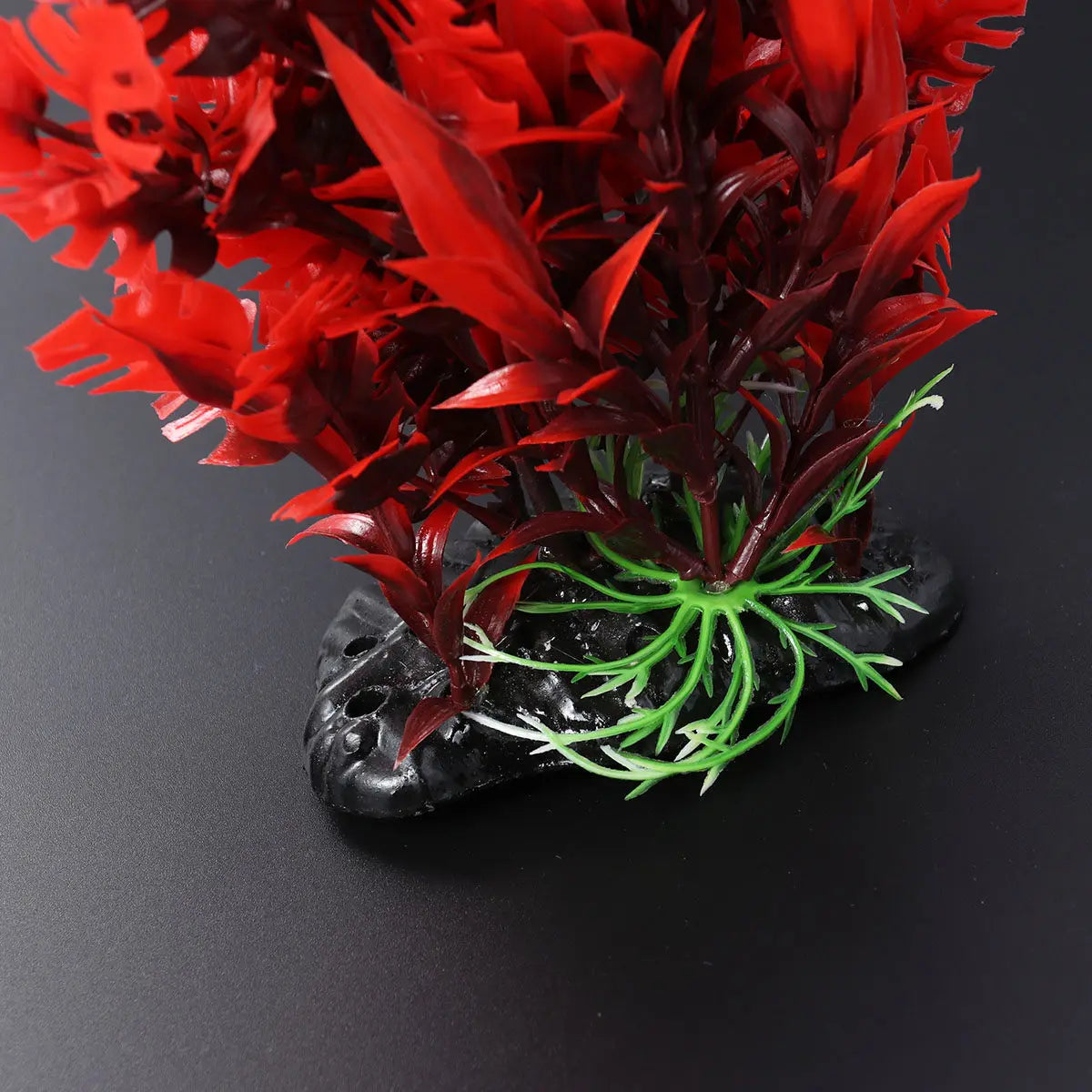 40cm Red Leaf Artificial Aquarium Plant | Realistic Fish Tank Decor Artificial Aquarium Plant Richie's