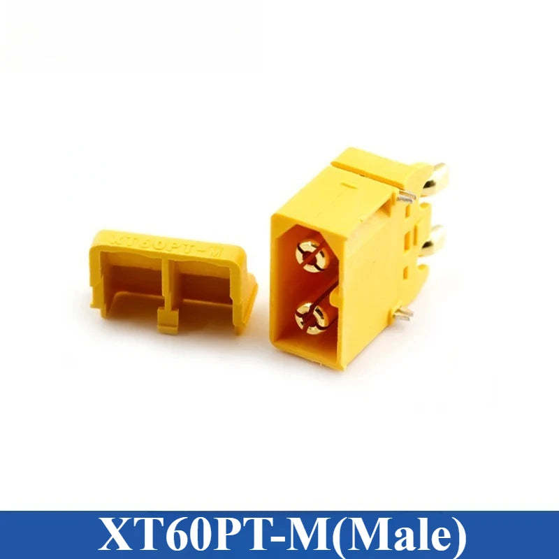 XT60 High Current Connector Plug – RC Aircraft & LiPo Battery RC Battery Connector Richie's XT60PT-M yellow