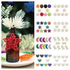 10PCS Rattan Ball Star Heart Moon Fish Xmas Tree Ornaments Christmas Ornaments Richie's
