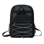 Mesh Backpack High-Capacity Breathable Gym & School Bag Mesh Backpack Richie's WHITE China Mainland