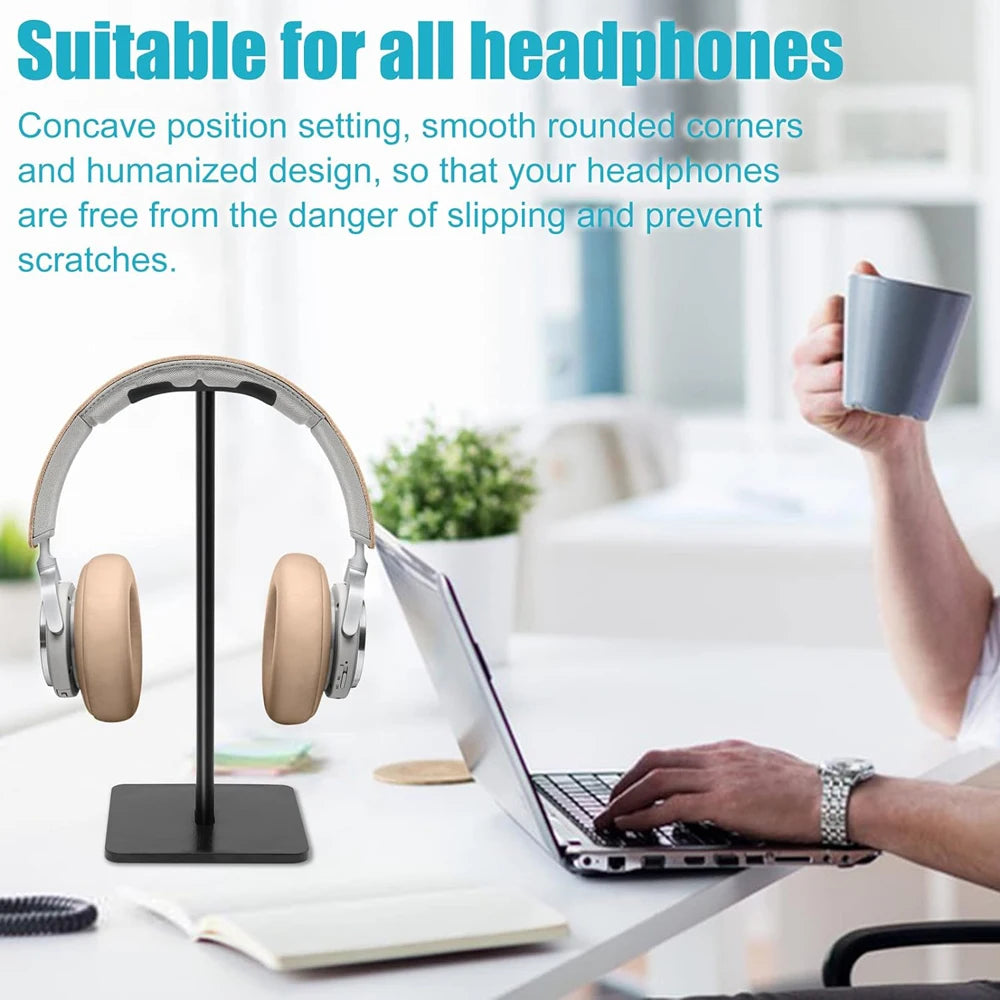 FUCHU Aluminum Headset Stand – Universal Headphone Hanger Headset Stand Richie's