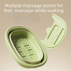 Foldable Foot Bath Tub with Lid | Space-Saving Soak Basin Foot Bath Basin Richie's