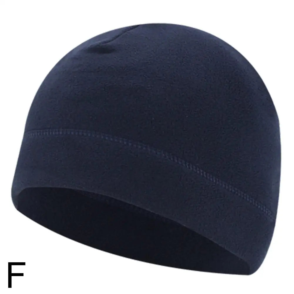 Polar Fleece Beanie Cap – Windproof Winter Ski & Cycling Hat Fleece Beanie Cap Richie's F