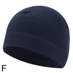Polar Fleece Beanie Cap – Windproof Winter Ski & Cycling Hat Fleece Beanie Cap Richie's F