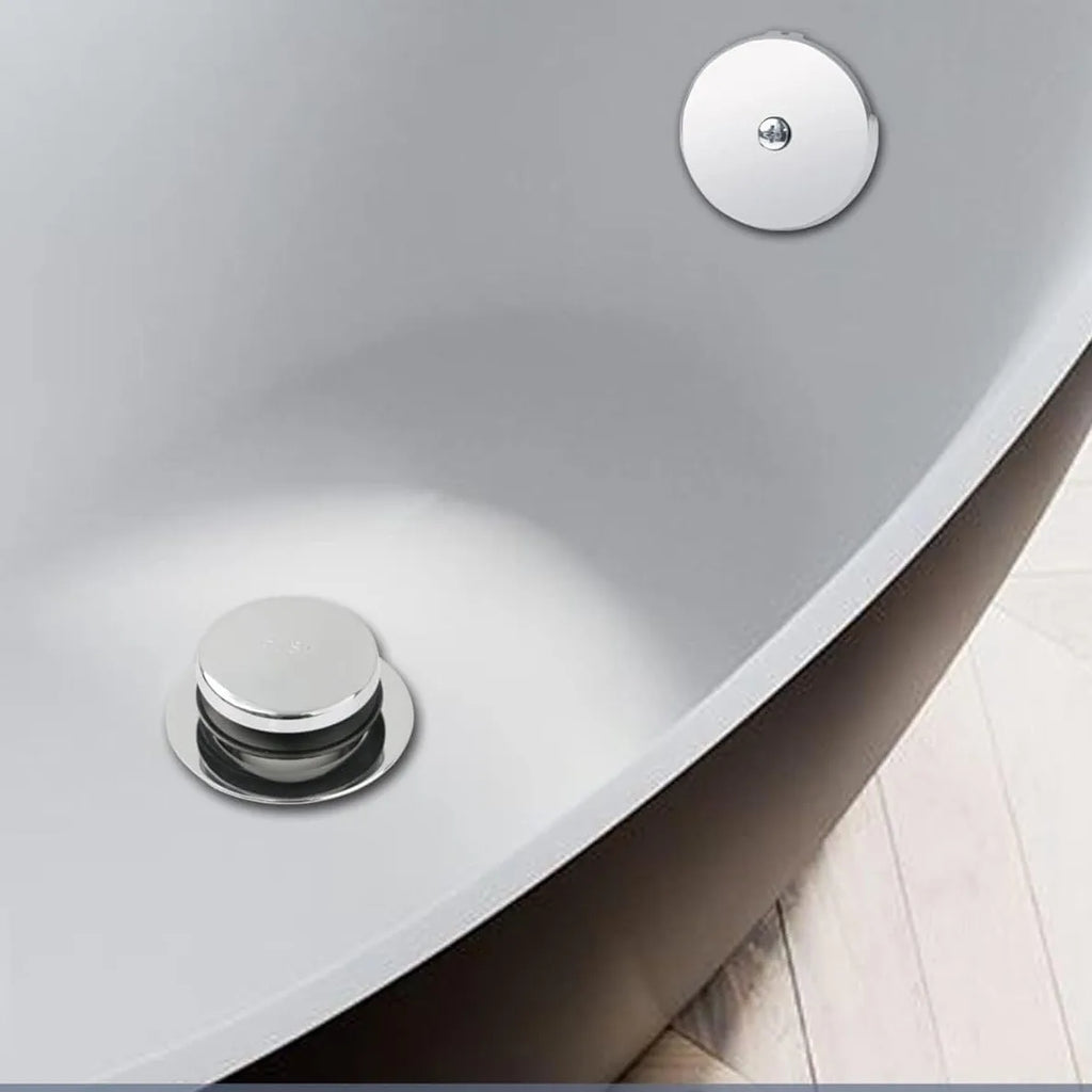 Bathtub Drain Full Set | Pop-Up Bouncing Core Drain Kit Bathtub Drain Kit Richie's