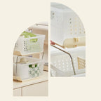 Stackable Storage Basket with Drawer – Desktop Organizer Stackable Storage Organizer Richie's