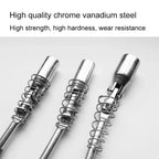 Spark Plug Wrench Set T-Handle CR-V Steel – Car & Motorcycle Spark Plug Wrench Richie's