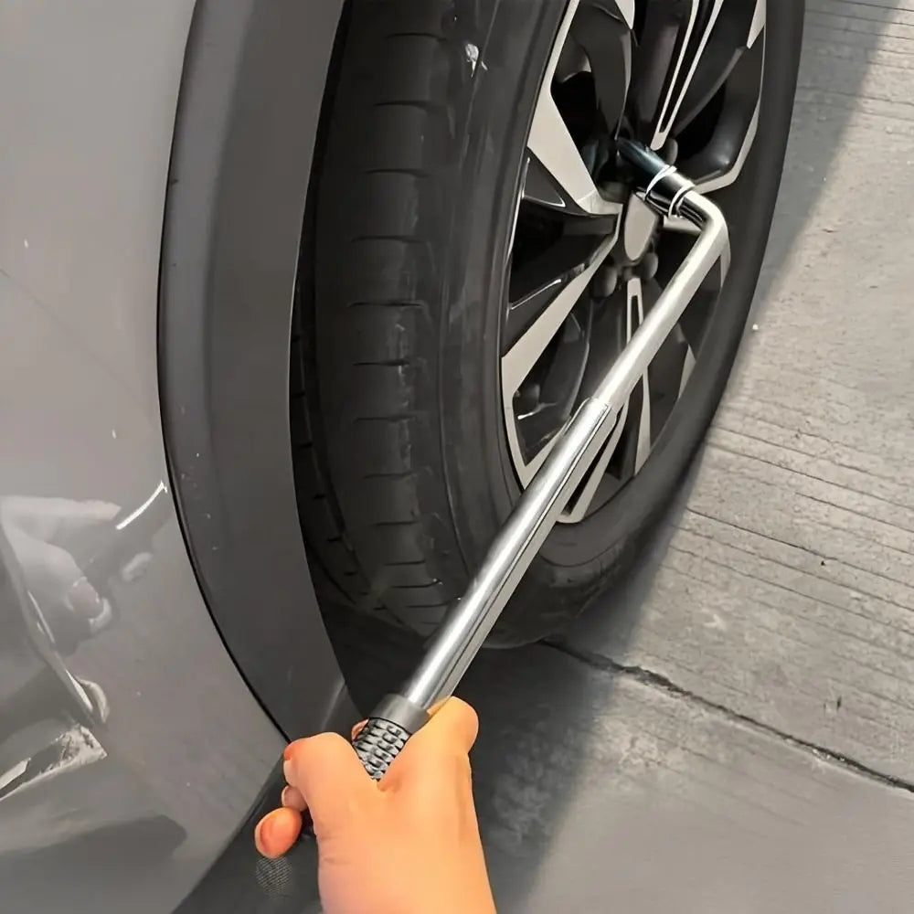 Telescoping Lug Wrench 17/19/21/23mm with Sockets | Car Wheel Telescoping Lug Wrench Richie's