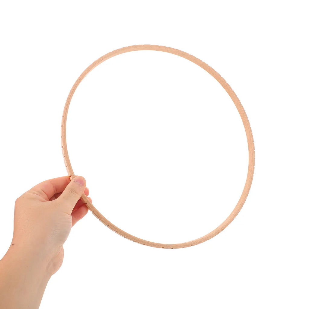 11-Inch Round Wooden Knitting Loom | Circular Weaving Frame Circular Weaving Loom Richie's