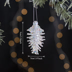 Acrylic Crystal Christmas Tree Ornaments – Snowflake Pendants Christmas Tree Ornament Richie's Style 4