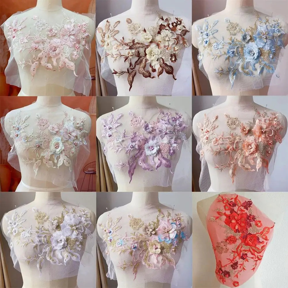 Sequin Embroidery Floral Patch – DIY Appliqué for Costumes Embroidery Appliqué Patch Richie's