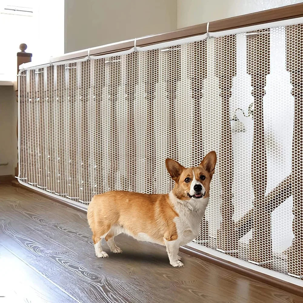 Kids & Pet Safety Net for Stairs & Balcony | 2M, 3M Mesh Child Safety Net Richie's