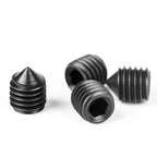 DIN914 Hex Socket Grub Set Screws M2–M6 Black Cup Point Grub Set Screws Richie's