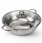 Yin Yang Dual Sided Hot Pot 30cm – Induction & Gas Ready Hot Pot Cookware Richie's