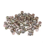 Metal Throttle Cable Nipple Stoppers for Motorcycle & Bike Cable Repair Clips Richie's 50pcs