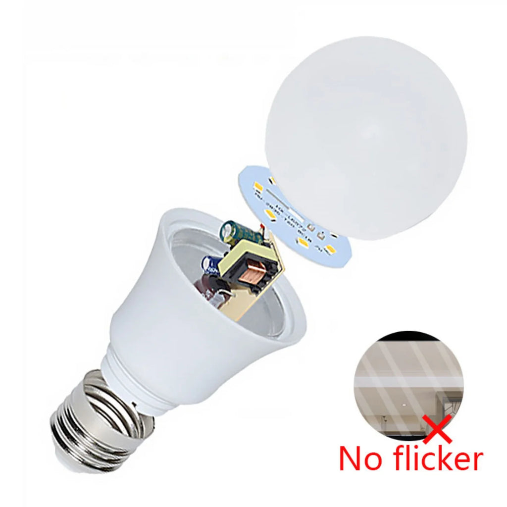 E27 LED Bulb 5W–24W | 6000K Cool White & 3000K Warm White LED Light Bulb Richie's