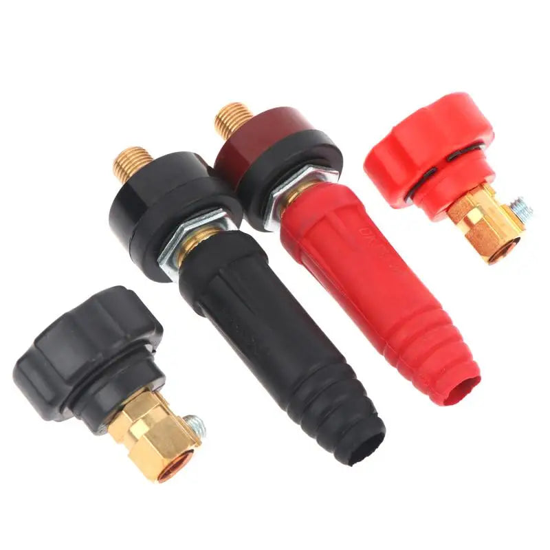 Thai Style Welder Plug Pure Copper Core DKJ10-25 DKJ35-50 Welding Connector Plug Richie's