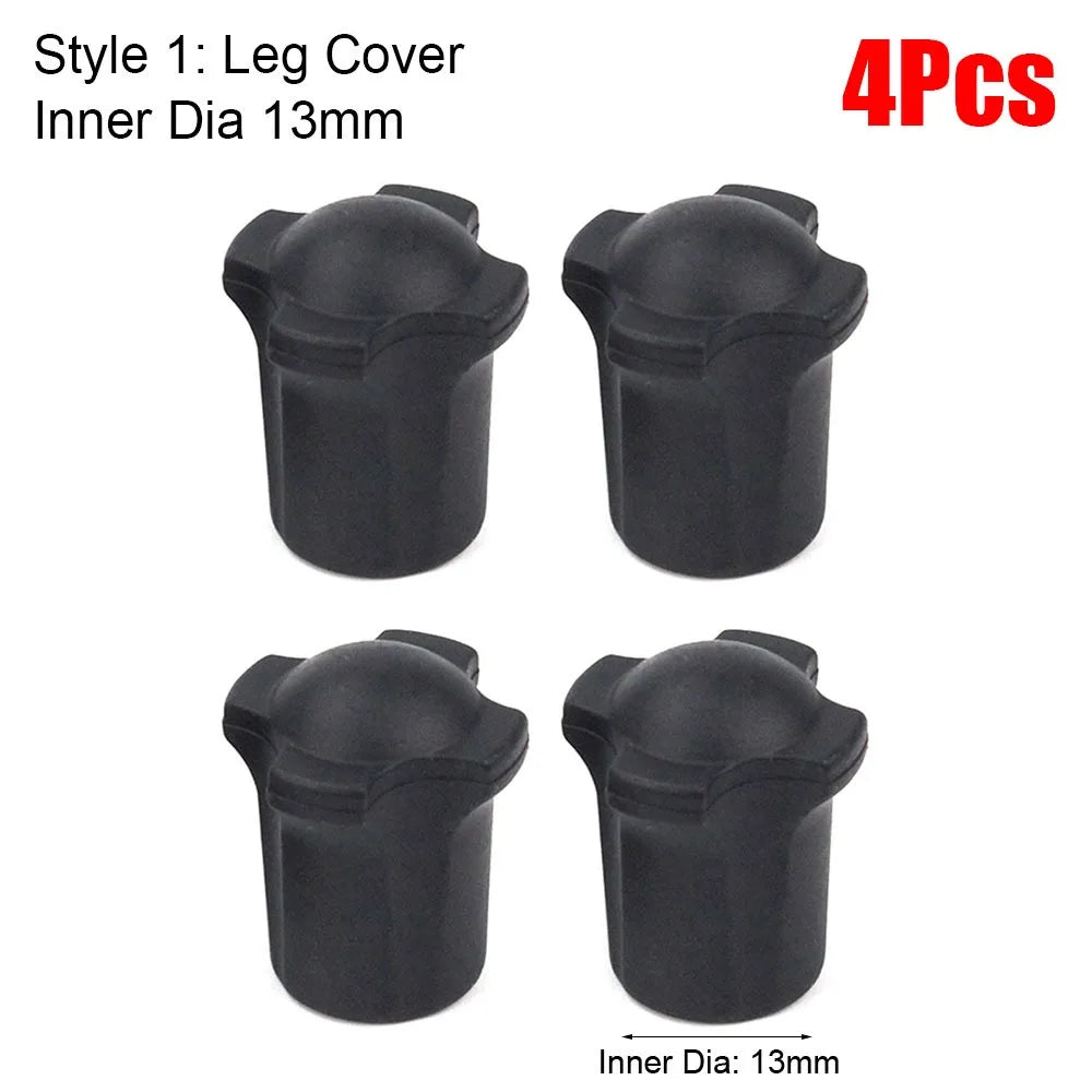 Moon Chair Leg Covers – Anti-Slip Foot Protectors & Plugs Chair Leg Accessories Richie's 4Pcs Style 1 13mm