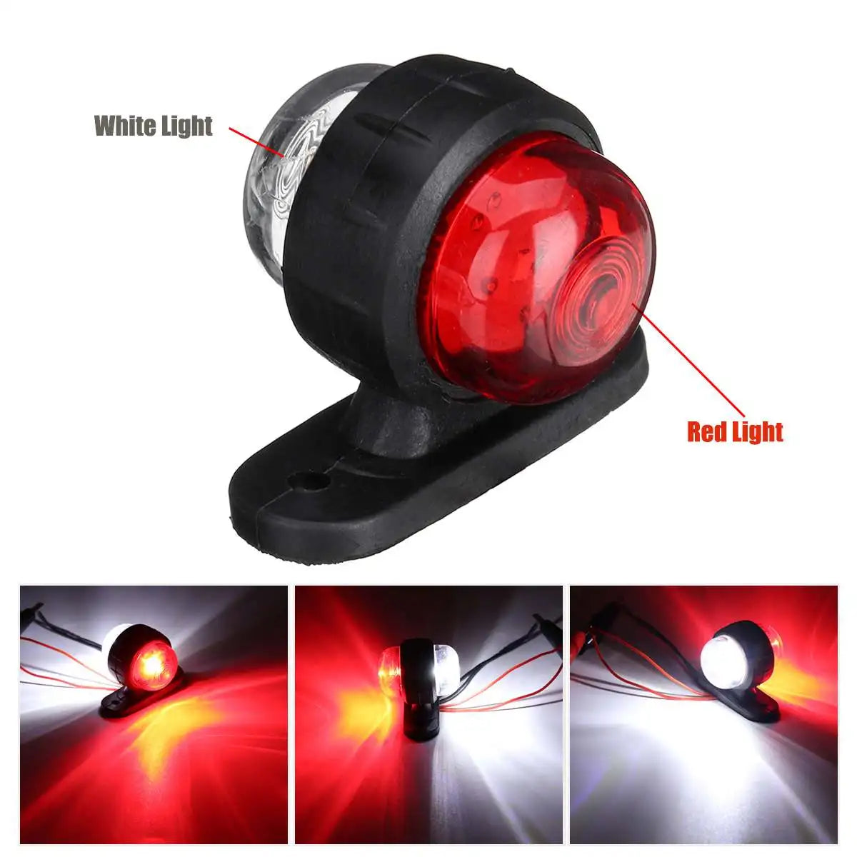 LED Side Marker Lights 12V 24V Truck Trailer Clearance Lamps LED Marker Lights Richie's