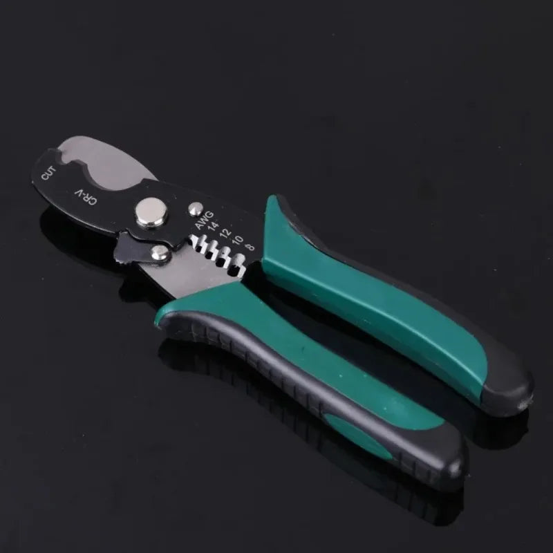 TOTNEND 8-Inch Wire Stripper & Cable Cutter Pliers 1.6–4mm Wire Stripper Pliers Richie's