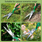 Compact Garden Grass Shears – Manganese Steel Curved Handle Garden Grass Shears Richie's