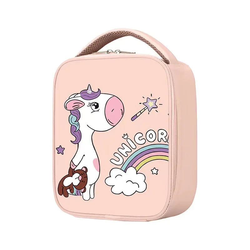 Dinosaur Insulated Lunch Bag Thermal Cooler for Kids & Women Insulated Lunch Bag Richie's thermal bag rainbow
