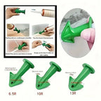 3-Piece Caulking Nozzle & Scraper Tool Kit | 6.5R 10R 13R Caulking Tool Kit Richie's