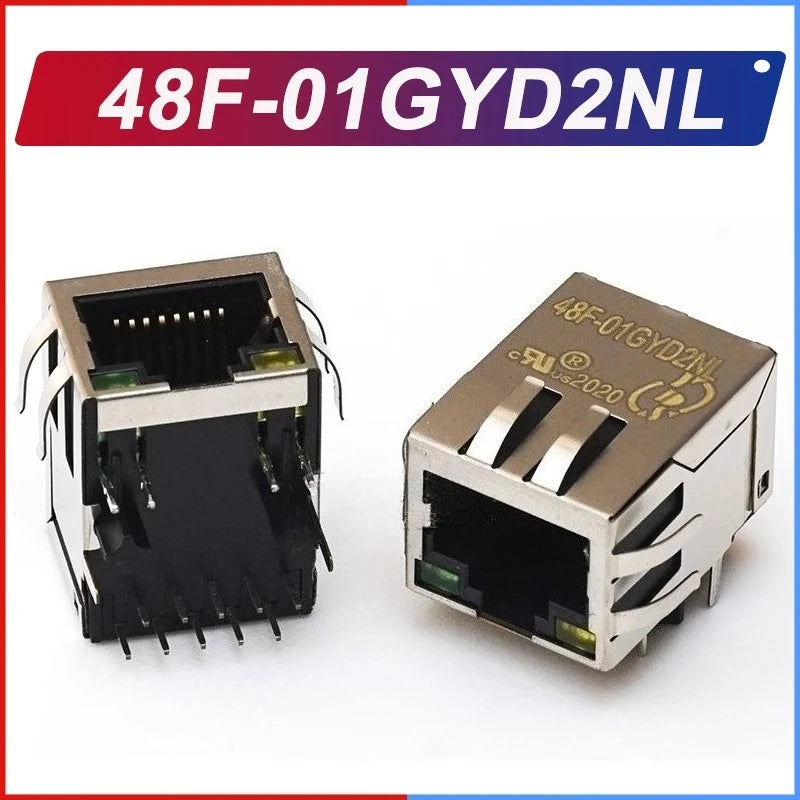 RJ45 Ethernet Transformer Filter – HR911105A Compatible, CE RoHS Network Transformer Filter Richie's 48F-01GYD2NL