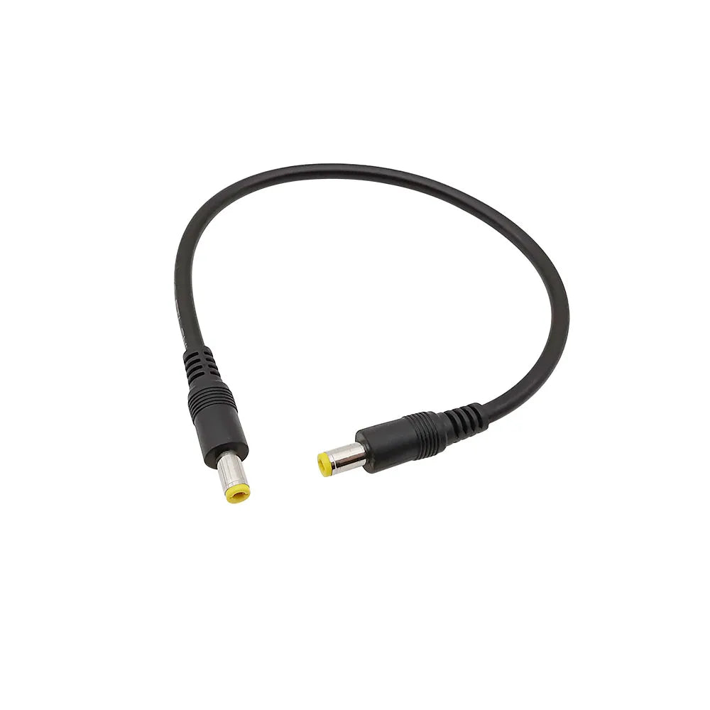 DC Power Extension Cable 5.5x2.5mm Male to Male – LED & CCTV DC Power Cable Richie's 30CM