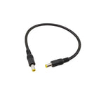 DC Power Extension Cable 5.5x2.5mm Male to Male – LED & CCTV DC Power Cable Richie's 30CM