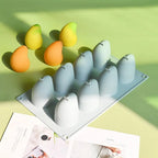 15-Cavity Silicone Mango Mousse Cake Mold – Fruit Dessert Mold Silicone Baking Mold Richie's