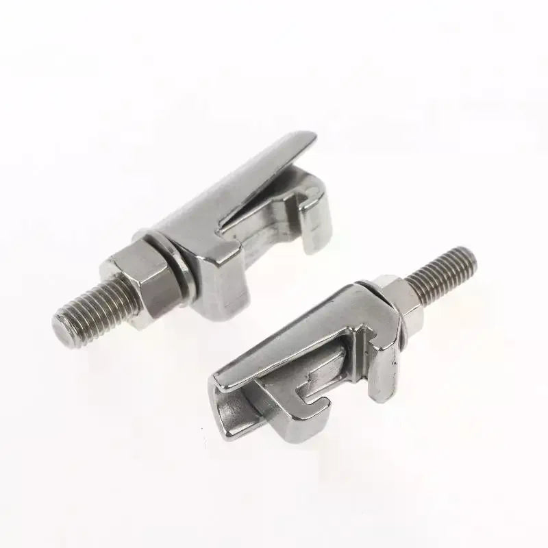 Stainless Steel Vacuum Clamp M8 M10 M12 ISO Double Claw Flange Vacuum Clamp Richie's