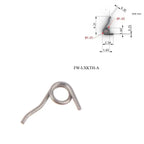 Stainless Steel Mini Torsion Spring 0.3mm for Jewelry Clasps Jewelry Spring Component Richie's A