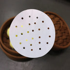 400Pcs 7-Inch Round Steamer Paper Liners Non-Stick Air Fryer Mats Steamer Paper Liners Richie's Default Title
