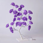 USB Rose Flower Tree LED Table Lamp | Warm Holiday Decor LED Decorative Lamp Richie's
