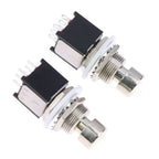 DPDT Foot Switch Guitar Effects Pedal Stomp Box 6-Pin Push Button Guitar Pedal Switch Richie's
