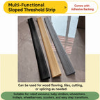 1M Silicone Threshold Ramp Strip for Robot Vacuums & Bikes Threshold Ramp Strip Richie's