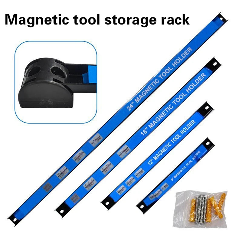 HUXUAN Magnetic Tool Bar Holder 8–24 Inch Garage Organizer Magnetic Tool Bar Richie's