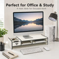 Monitor Stand Riser with Drawer & Storage | Desk Organizer Monitor Stand Riser Richie's Default Title
