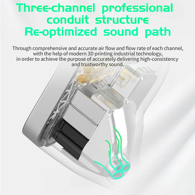 KZ AS16 Pro 16-Driver Balanced Armature IEM HiFi Earphone Balanced Armature IEM Richie's