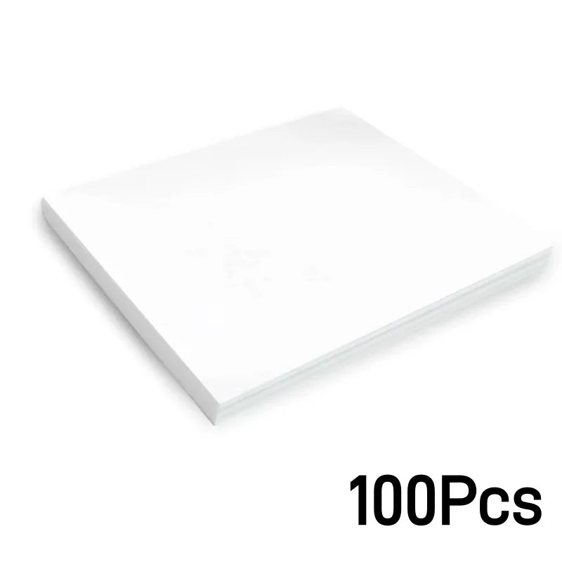 Disposable Nail Dust Collector Filter Paper 100–500 Pcs Nail Dust Filter Richie's white 100pcs