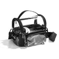 Clear Makeup Brush Holder Backpack | Waterproof Travel Case Cosmetic Organizer Bag Richie's 1 Pack