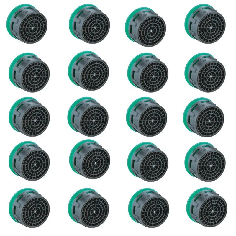 20 Pcs Brass Faucet Aerator Water Saving Anti-Splash Bubbler Faucet Aerator Richie's 6L-minute